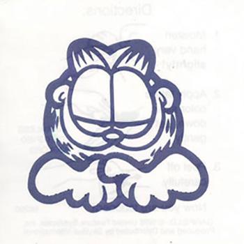 1992 SkyBox Garfield Premier Edition - Tattoos #NNO Smiling Big Garfield Front