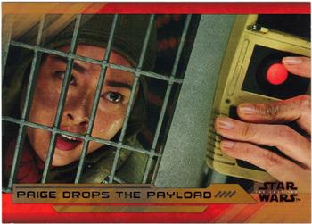 2018 Topps Star Wars The Last Jedi Series 2 - Bronze #8 Paige Drops the Payload Front
