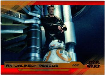 2018 Topps Star Wars The Last Jedi Series 2 - Bronze #55 An Unlikely Rescue Front