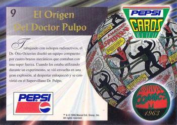 1994 Pepsi Marvel #9 Dr. Pulpo Back