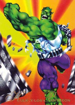 1994 Pepsi Marvel #62 Hulk and The Pantheons Front