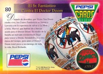1994 Pepsi Marvel #80 Final Conflict Back