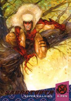 2018 Fleer Ultra X-Men #120 Sabretooth Front