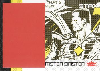 2018 Fleer Ultra X-Men - Stax Bottom Layer #24C Mister Sinister Front