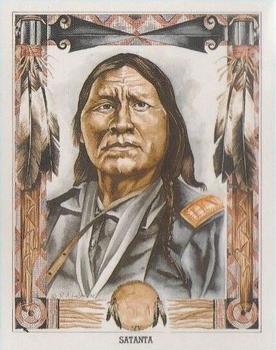 1992 Victoria Gallery Wild West Indians #10 Satanta Front