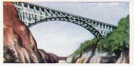 1958 Anonymous Bridges of the World #5 The Zambesi River Railway Bridge Front