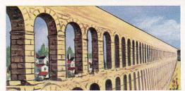 1958 Anonymous Bridges of the World #8 Roman Aqueduct Front
