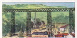 1958 Anonymous Bridges of the World #9 Crumlin Viaduct Front