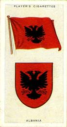 1936 Player's National Flags and Arms #1 Albania Front
