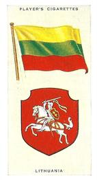 1936 Player's National Flags and Arms #28 Lithuania Front