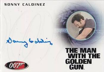 2012 Rittenhouse James Bond 50th Anniversary Series 1 - 40th Anniversary Design Autographs #A184 Sonny Caldinez Front