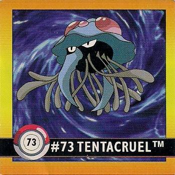 1999 Artbox Pokemon Stickers Series 1 #73 Tentacruel Front