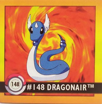 1999 Artbox Pokemon Stickers Series 1 #148 Dragonair Front