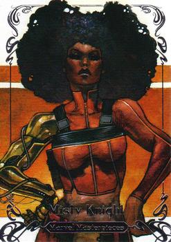 2018 Upper Deck Marvel Masterpieces #4 Misty Knight Front