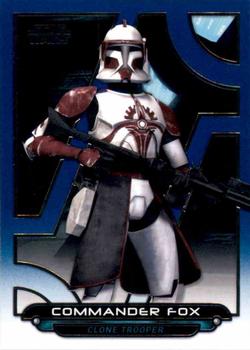2018 Topps Star Wars: Galactic Files - Blue #ACW-24 Commander Fox Front
