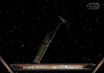 2018 Topps Star Wars: Galactic Files - Vehicles #V-7 Krennic's Shuttle Front