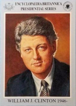 1991 Encyclopedia Britannica Presidential #NNO William Clinton Front
