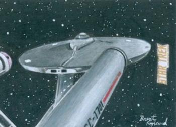2018 Rittenhouse Star Trek The Original Series The Captain's Collection - Sketches #NNO Brent Ragland Front