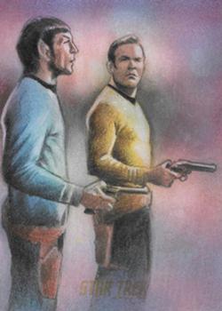 2018 Rittenhouse Star Trek The Original Series The Captain's Collection - Sketches #NNO Huy Truong Front