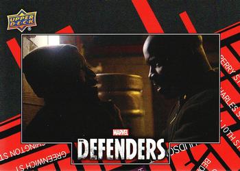 2018 Upper Deck Marvel's The Defenders #20 Trouble in a Pair-of-Dice Front