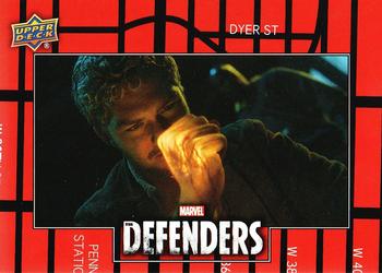 2018 Upper Deck Marvel's The Defenders #23 Mean Right Hook Front