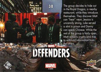 2018 Upper Deck Marvel's The Defenders #38 Royal Dragon Back