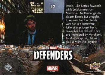 2018 Upper Deck Marvel's The Defenders #52 What Have They Done to You? Back