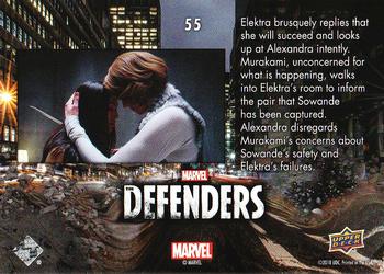 2018 Upper Deck Marvel's The Defenders #55 Of Course Not. Back