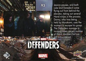 2018 Upper Deck Marvel's The Defenders #93 We Got a Plan Back