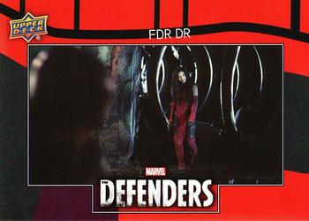 2018 Upper Deck Marvel's The Defenders #96 Done Hiding Front