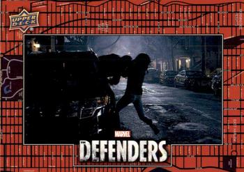 2018 Upper Deck Marvel's The Defenders #112 Karate Front