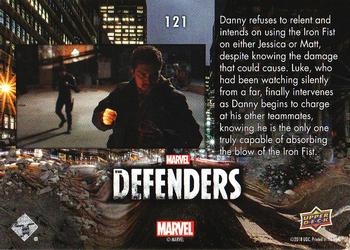 2018 Upper Deck Marvel's The Defenders #121 Don't Make Me Use This Back