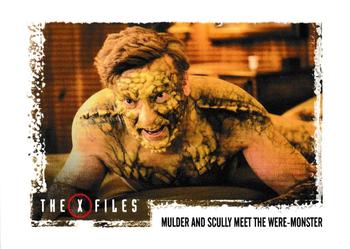 2018 Rittenhouse X-Files Seasons 10 & 11 #16 Mulder & Scully Meet the Were-Monster Front