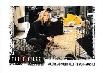 2018 Rittenhouse X-Files Seasons 10 & 11 #18 Mulder & Scully Meet the Were-Monster Front