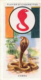 1933 Player's Boy Scout & Girl Guide Patrol Signs & Emblems #3 Cobra Front