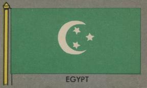 1950 Topps Parade Flags of the World (R714-6) #67 Egypt Front