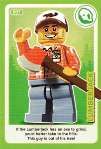 2018 Lego Create the World Incredible Inventions #7 Lumberjack Front