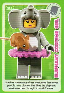 2018 Lego Create the World Incredible Inventions #51 Elephant Costume Girl Front