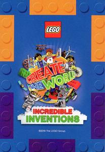 2018 Lego Create the World Incredible Inventions #71 Birthday Party Girl Back