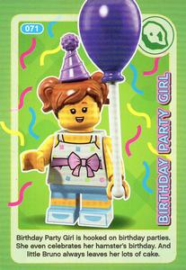 2018 Lego Create the World Incredible Inventions #71 Birthday Party Girl Front