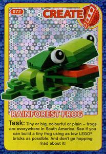 2018 Lego Create the World Incredible Inventions #72 Rainforest Frog Front