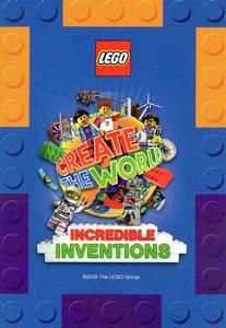 2018 Lego Create the World Incredible Inventions #96 Samurai Back