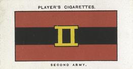 1924 Player's Army Corps & Divisional Signs 1914-1918 #27 The Second Army Front