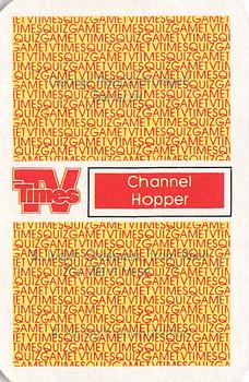 1985 Milton Bradley TV Times #NNO George Peppard Back