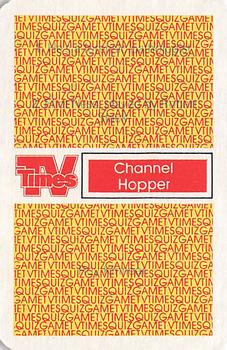 1985 Milton Bradley TV Times #NNO Roy Kinnear Back