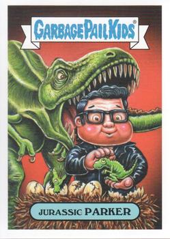 2019 Topps Garbage Pail Kids We Hate the '90s #7a Jurassic Parker Front
