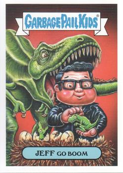 2019 Topps Garbage Pail Kids We Hate the '90s #7b Jeff Go Boom Front