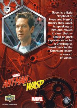 2018 Upper Deck Marvel Ant-Man and the Wasp #17 Where Are We? Back