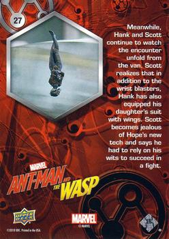 2018 Upper Deck Marvel Ant-Man and the Wasp #27 Wings & Blasters Back