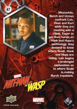 2018 Upper Deck Marvel Ant-Man and the Wasp #47 Kurt & Dave Back